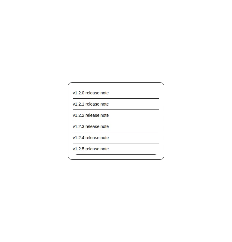 Harness screenshot of shadcn-scroll-area at 768 pixels wide