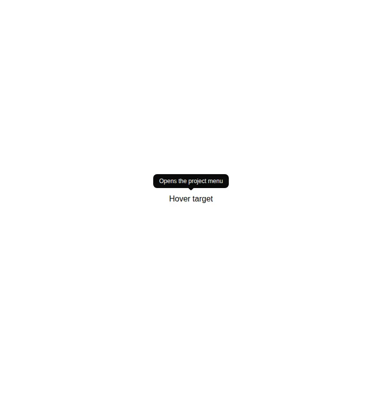 Harness screenshot of shadcn-tooltip at 768 pixels wide