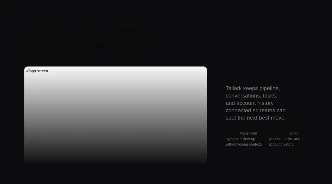 Harness screenshot of tailark-dusk-content-3 at 1440 pixels wide