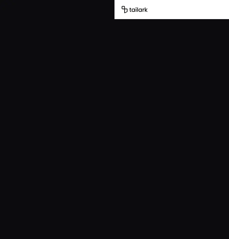Harness screenshot of tailark-dusk-hero-section-4 at 768 pixels wide