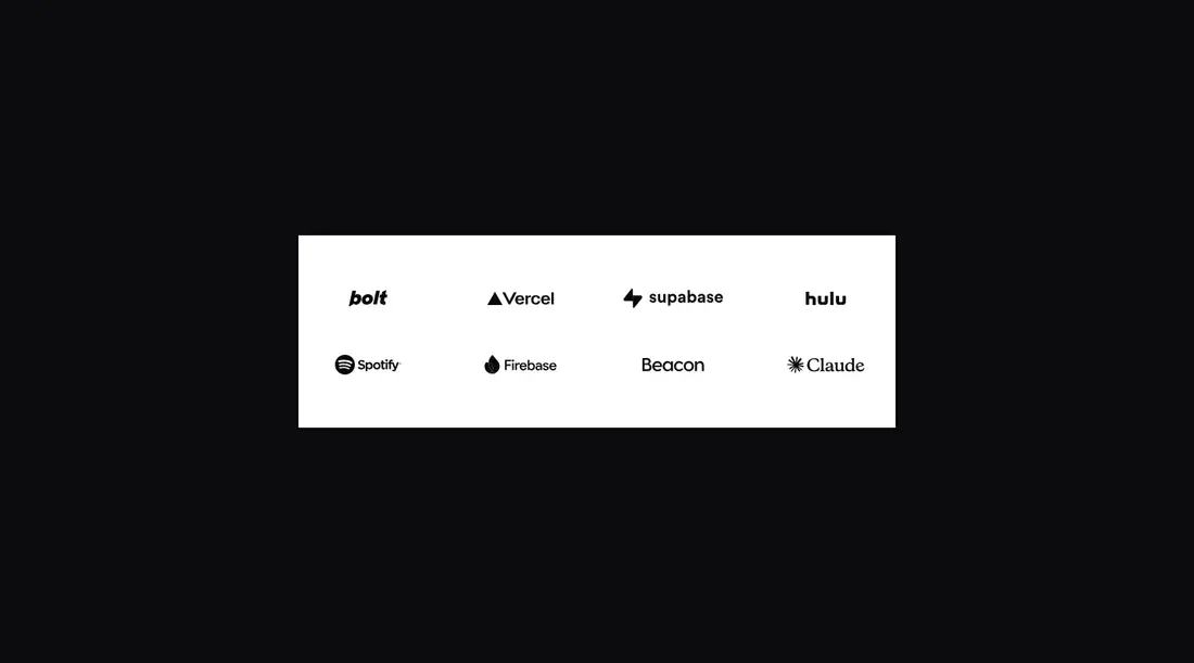 Harness screenshot of tailark-dusk-logo-cloud-1 at 1440 pixels wide