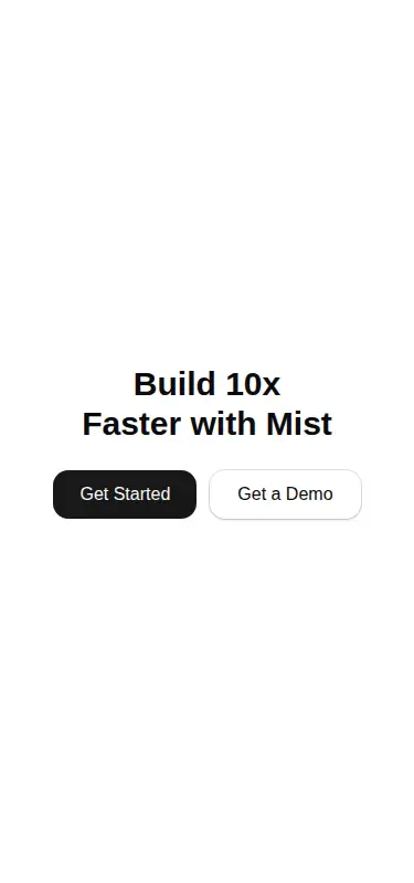 Harness screenshot of tailark-mist-call-to-action-1 at 375 pixels wide