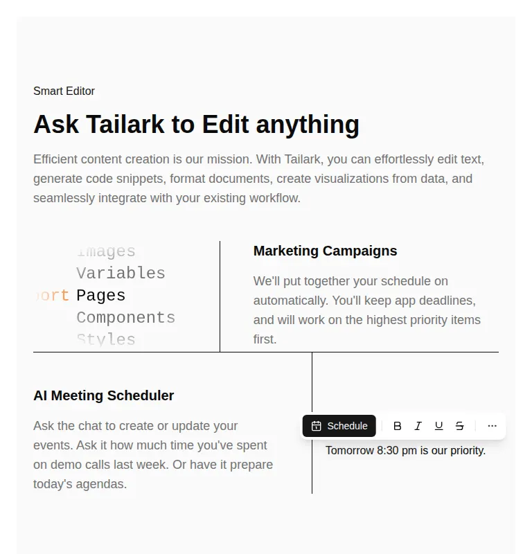 Harness screenshot of tailark-mist-content-1 at 768 pixels wide