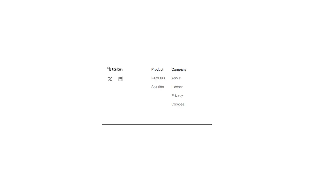 Harness screenshot of tailark-mist-footer-3 at 1440 pixels wide