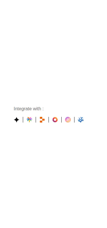 Harness screenshot of tailark-mist-integrations-1 at 375 pixels wide