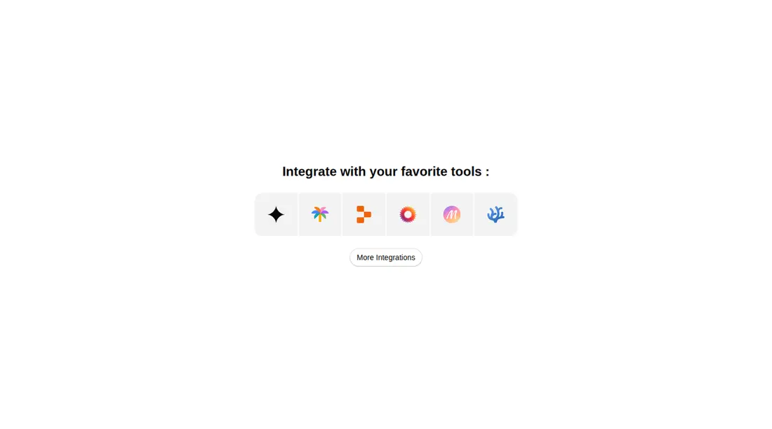 Harness screenshot of tailark-mist-integrations-2 at 1440 pixels wide