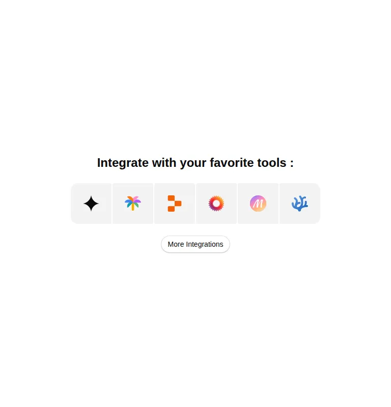 Harness screenshot of tailark-mist-integrations-2 at 768 pixels wide