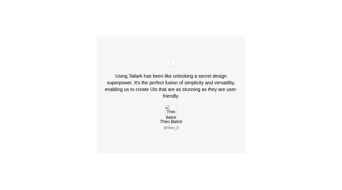 Harness screenshot of tailark-mist-testimonials-5 at 1440 pixels wide