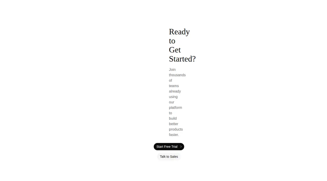 Harness screenshot of tailark-veil-call-to-action-1 at 1440 pixels wide