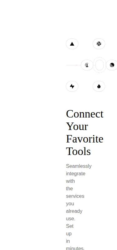 Harness screenshot of tailark-veil-integrations-1 at 375 pixels wide