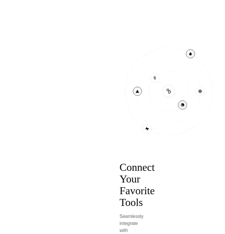 Harness screenshot of tailark-veil-integrations-2 at 768 pixels wide