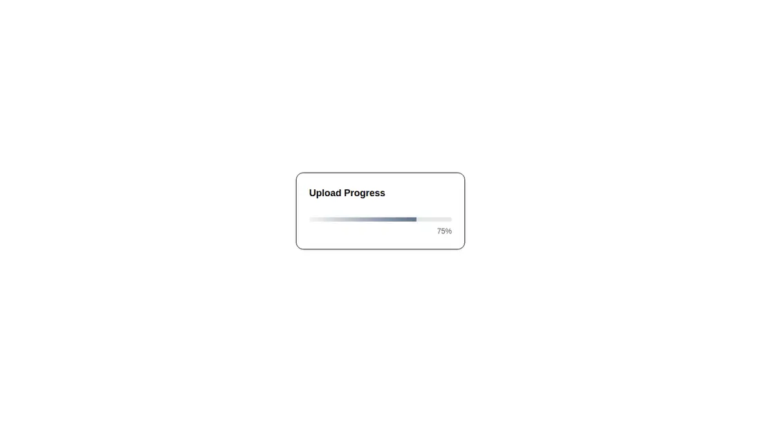 Harness screenshot of tripled-animated-progress-shadcnui at 1440 pixels wide