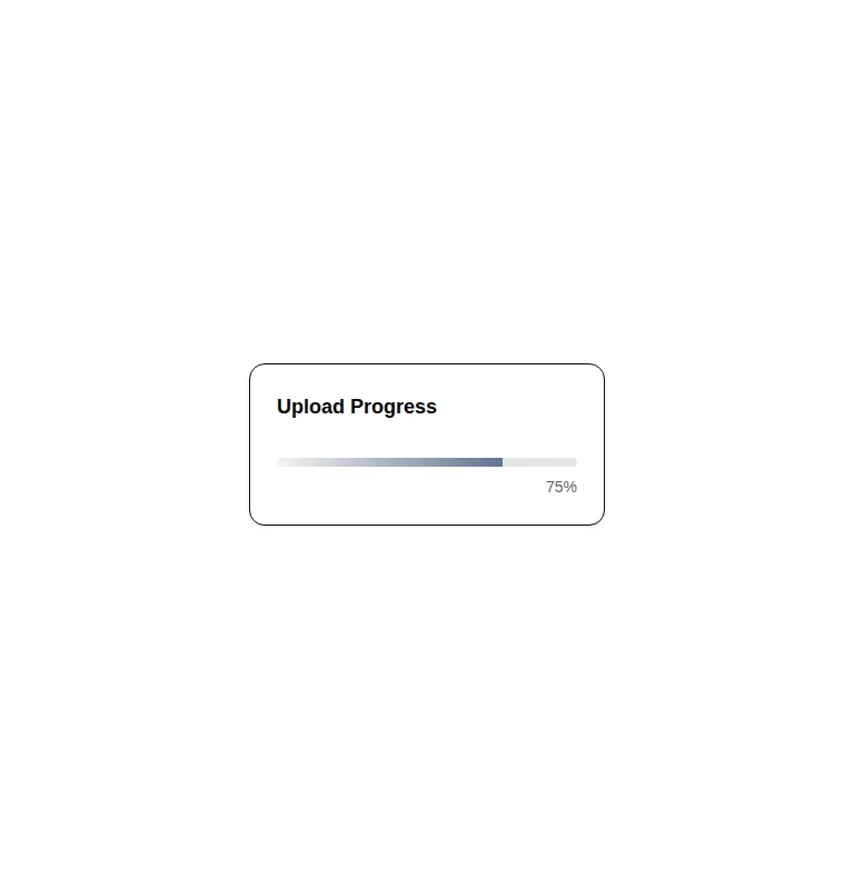 Harness screenshot of tripled-animated-progress-shadcnui at 768 pixels wide
