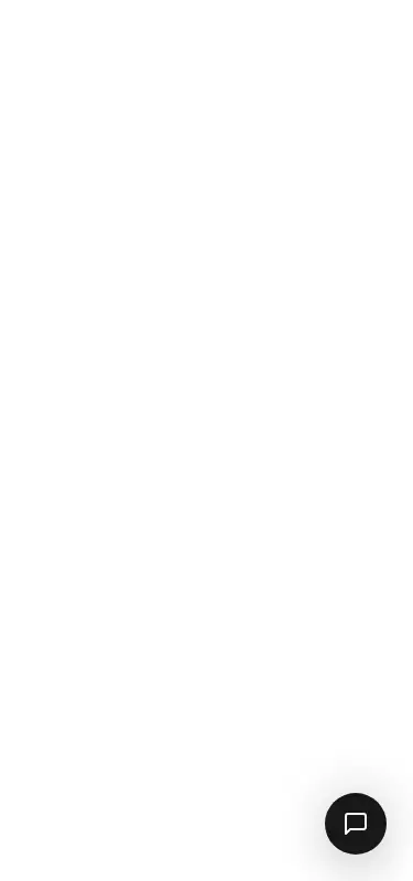 Harness screenshot of tripled-floating-chat-widget-shadcnui at 375 pixels wide