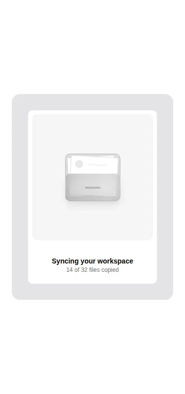 Harness screenshot of tripled-folder-animation-carbon at 375 pixels wide