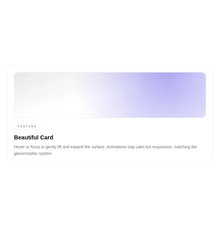 Harness screenshot of tripled-hover-expand-card-shadcnui at 768 pixels wide