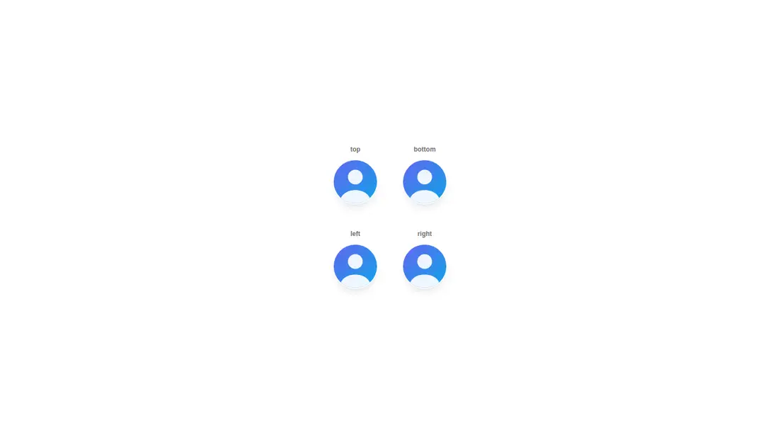 Harness screenshot of tripled-native-avatar-with-name-shadcnui at 1440 pixels wide