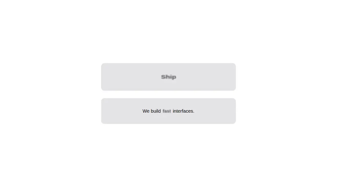 Harness screenshot of tripled-native-flip-text-shadcnui at 1440 pixels wide