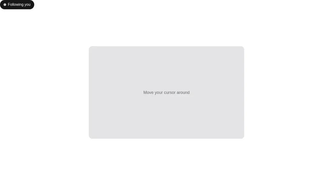 Harness screenshot of tripled-native-follow-cursor-carbon at 1440 pixels wide