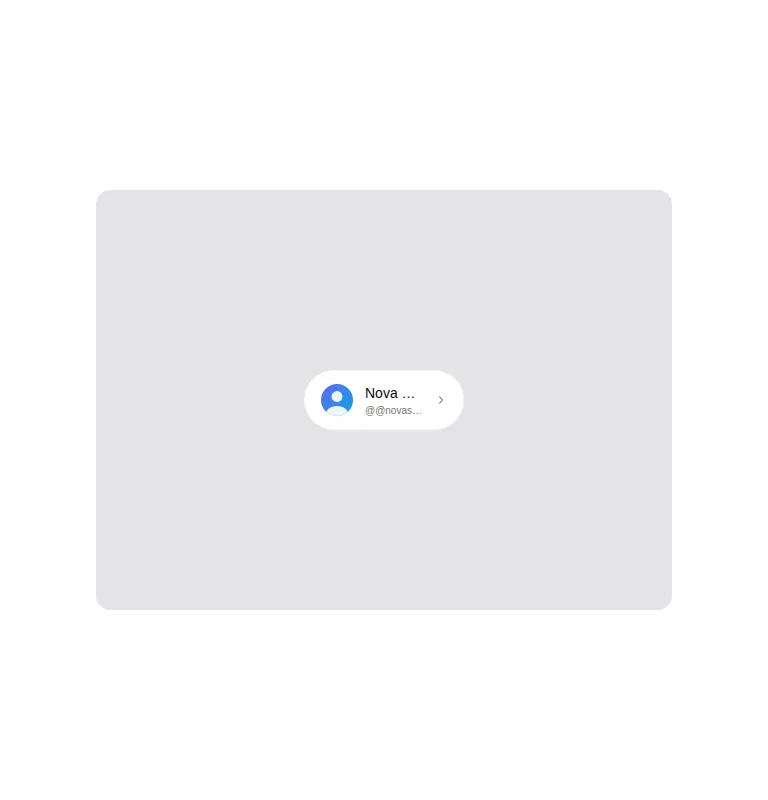 Harness screenshot of tripled-native-profile-notch-shadcnui at 768 pixels wide