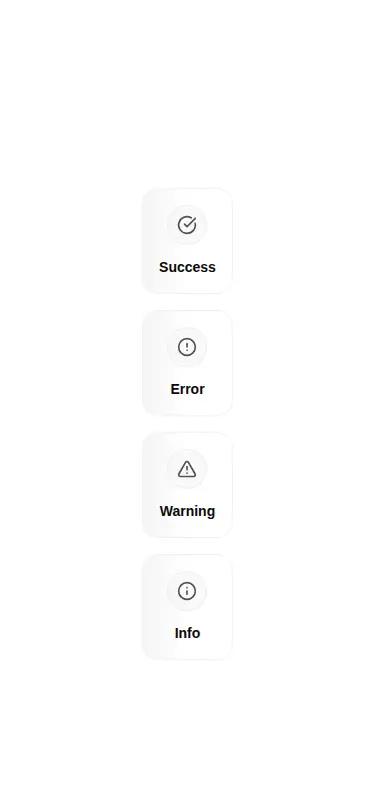 Harness screenshot of tripled-notification-center-shadcnui at 375 pixels wide