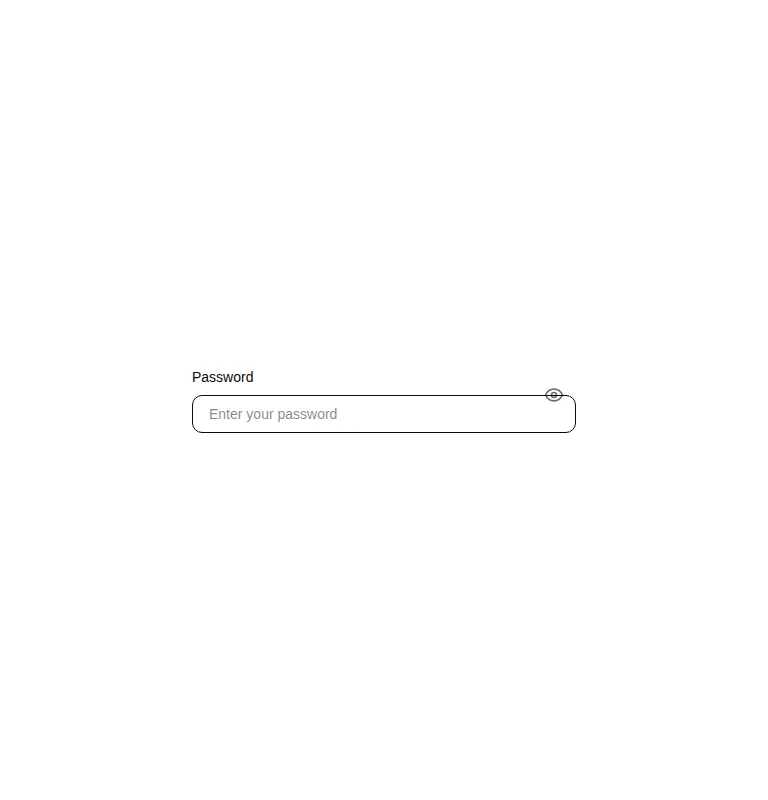 Harness screenshot of tripled-password-input-shadcnui at 768 pixels wide