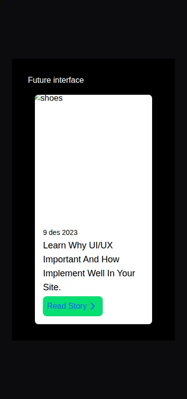 Harness screenshot of uilayouts-hovercard4 at 375 pixels wide