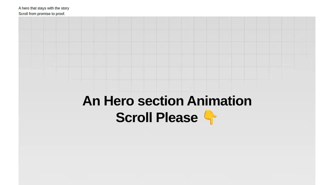 Harness screenshot of uilayouts-sticky-hero-scroll at 1440 pixels wide